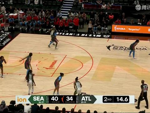 西雅图风暴vs亚特兰大梦想英文原声全场回放