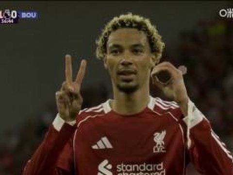 [进球视频] 致敬若塔！埃基蒂克中路突破破门！攻入新赛季英超首球！