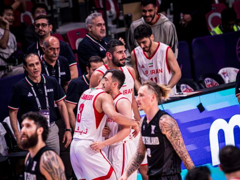 伊朗79-73新西兰 贾法里22分率队战胜新西兰获得本届亚洲杯季军