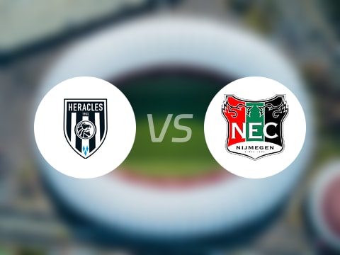 【荷甲】赫拉克勒斯vs奈梅亨比赛结果：赫拉克勒斯(1-4)奈梅亨比分战报(2025年08月17日)