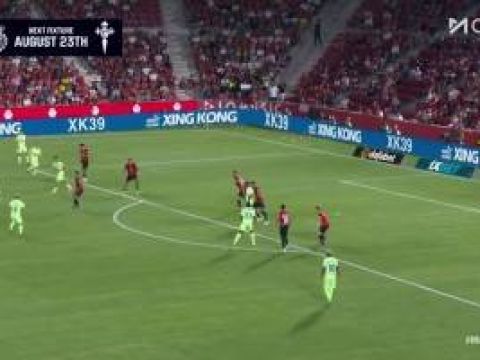 [进球视频] 满级天赋防不住！亚马尔右路内切1V3爆射破门！