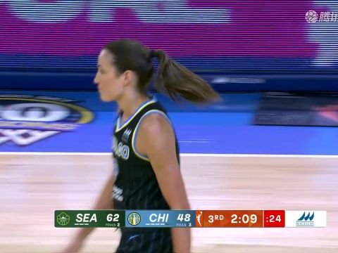 WNBA常规赛：西雅图风暴vs芝加哥天空英文原声全场回放