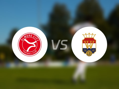 【荷乙】阿尔梅勒城vs威廉二世首发阵容名单(2025年08月23日)