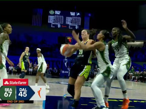 WNBA常规赛：西雅图风暴vs达拉斯飞翼英文原声全场回放