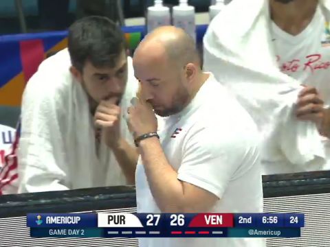男篮美洲杯：波多黎各vs委内瑞拉英文原声全场回放