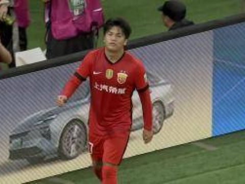 [错失绝杀] 错失绝杀！蒯纪闻补时最后一分钟射门击中立柱