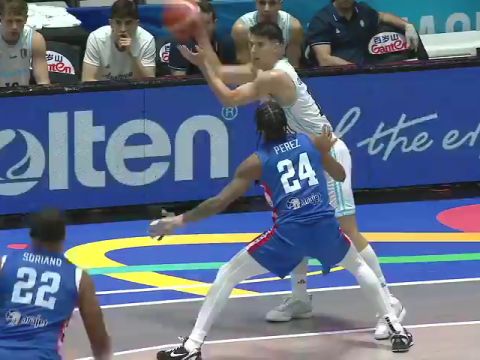 阿根廷83-84多米尼加共和国 阿根廷错失绝杀多米尼加加时险胜