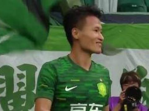 [进球视频] 国安3-0领先！古加任意球助攻 林良铭反越位头球破门