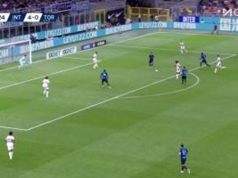 [进球视频]打花了！都灵后场再玩火，博尼替补登场5分钟打入加盟首球