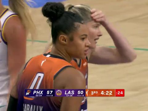 WNBA常规赛：菲尼克斯水星vs洛杉矶火花英文原声全场回放