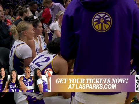 WNBA常规赛：菲尼克斯水星vs洛杉矶火花第1节英文原声回放