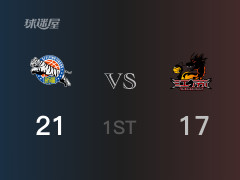 首节结束，新疆以21-17领先江苏，伊力福拉提4分