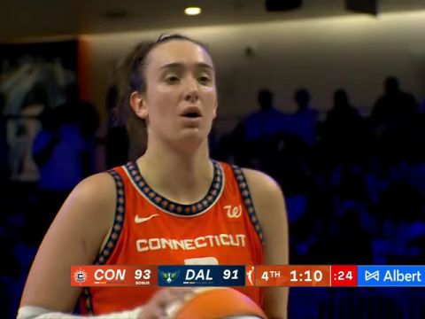 WNBA常规赛：康涅狄格阳光vs达拉斯飞翼第4节中文解说回放