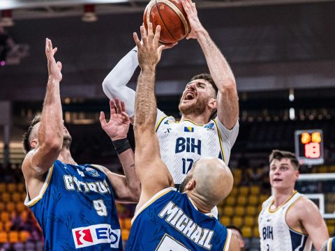 波黑91-64塞浦路斯 努尔基奇18分助波黑大胜塞浦路斯