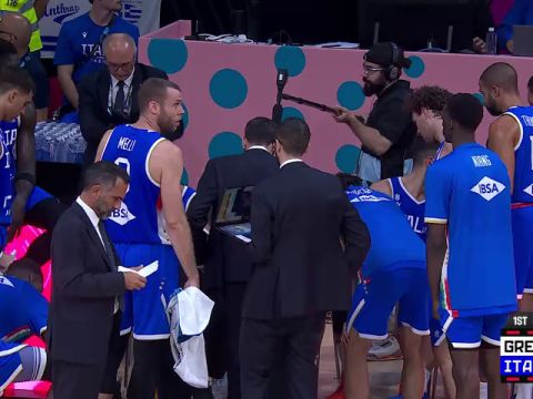 希腊vs意大利第1节中文解说回放