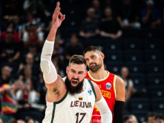 男篮欧锦赛回放全场录像高清：立陶宛男篮vs黑山男篮回放（8月29日）瓦兰19+5