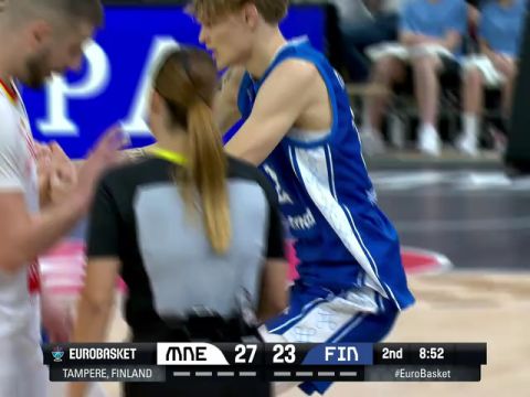 黑山共和国vs芬兰第2节英文原声回放