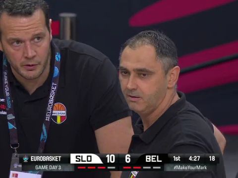 斯洛文尼亚vs比利时第1节中文解说回放