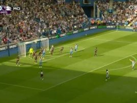 [进球视频] 曼城1-1被布莱顿扳平！努内斯手球送点，米尔纳点射破门