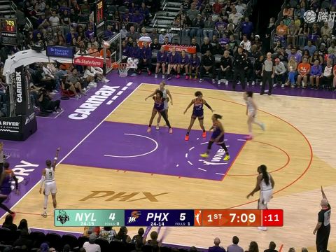 纽约自由人vs菲尼克斯水星中文解说全场回放