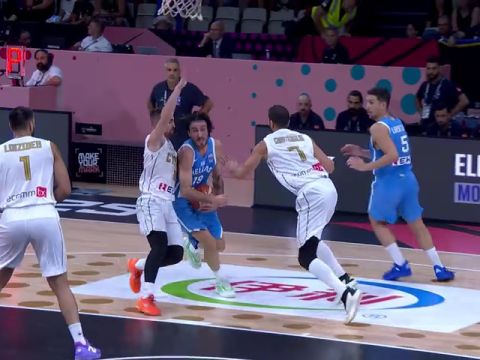 男篮欧洲杯C组小组赛：塞浦路斯vs希腊第4节中文解说回放