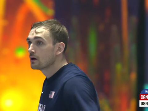 男篮美洲杯季军赛：加拿大vs美国英文原声全场回放