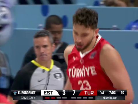 爱沙尼亚vs土耳其第1节中文解说回放