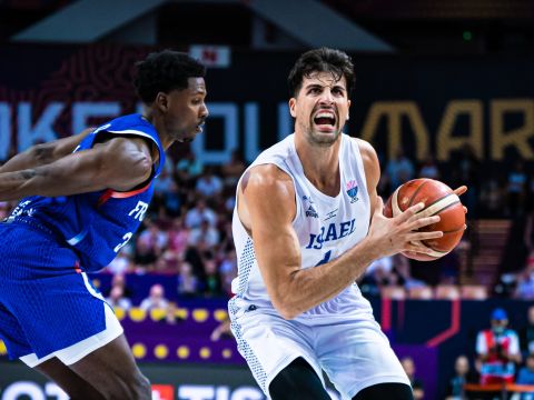 阿夫迪亚vs法国集锦 狂轰23+8+5断攻防一体率队取胜