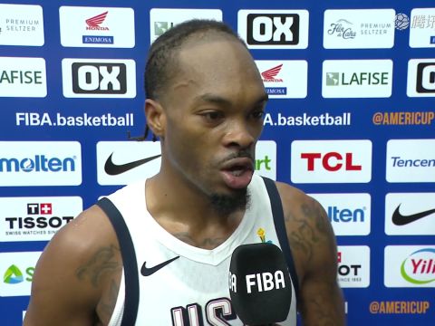 2025/26赛季男篮美洲杯季军赛：加拿大 VS 美国 全场回放