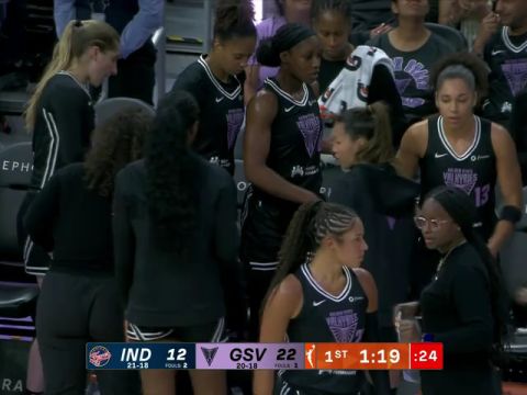 印第安纳狂热vs金州瓦尔基里第1节英文原声回放