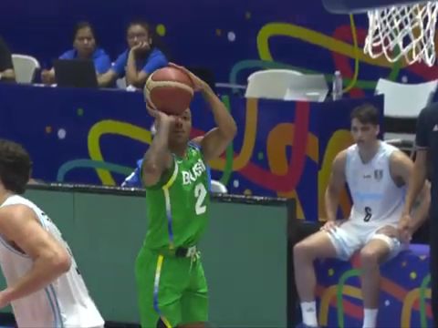 阿根廷47-55巴西 巴西全员发力战胜阿根廷夺冠