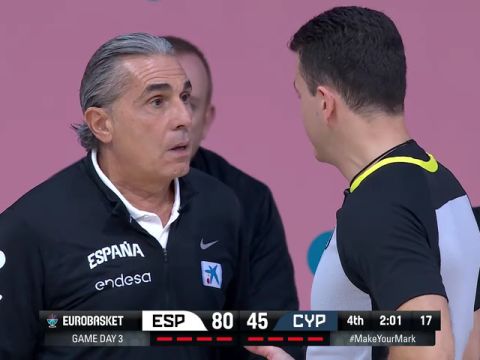 西班牙vs塞浦路斯第4节英文原声回放