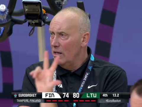 芬兰vs立陶宛第4节中文解说回放