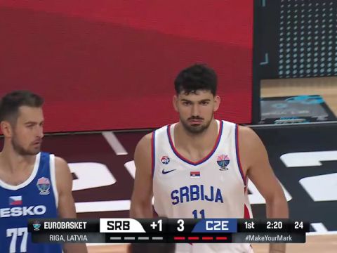 塞尔维亚vs捷克第1节中文解说回放