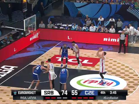 塞尔维亚vs捷克第4节中文解说回放