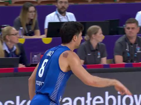 男篮欧洲杯：比利时vs以色列第2节中文解说回放