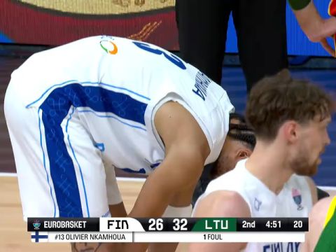 芬兰vs立陶宛第2节中文解说回放