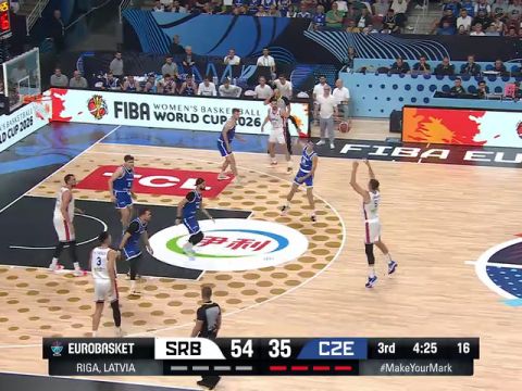 塞尔维亚vs捷克第3节英文原声回放