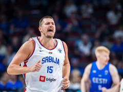 约基奇6+7+4！欧锦赛塞尔维亚轻取捷克，小组赛四战全胜战绩挺进淘汰赛