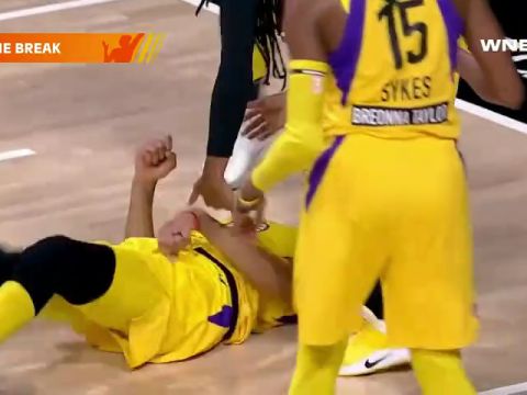 洛杉矶火花vs亚特兰大梦想第2节英文原声回放