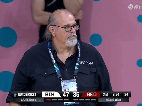 2025/26赛季男篮欧洲杯C组小组赛：波斯尼亚和黑塞哥维那 VS 格鲁吉亚 全场回放