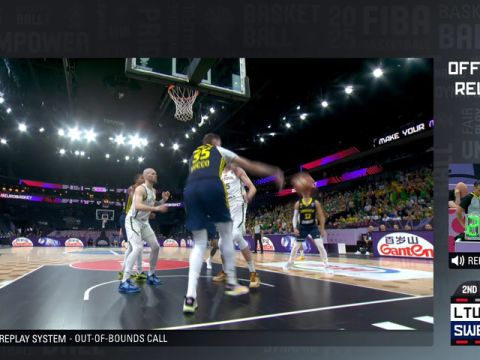 男篮欧洲杯：立陶宛vs瑞典第2节中文解说回放