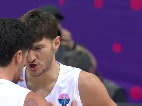 男篮欧洲杯：以色列vs斯洛文尼亚第1节中文解说回放