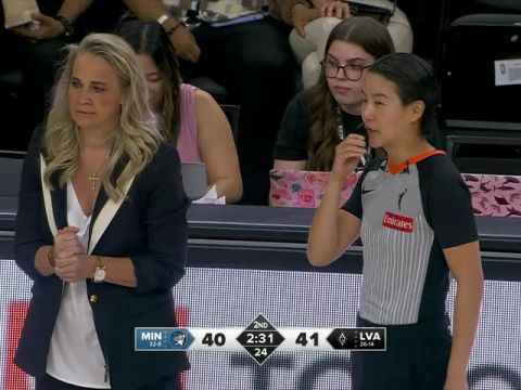 明尼苏达山猫vs拉斯维加斯王牌第2节中文解说回放