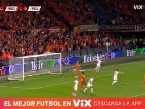 [进球视频] 荷兰1-1遭波兰扳平！维拉铁闸卡什爆射世界波破门！