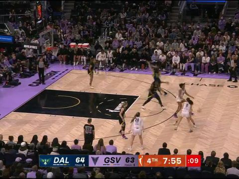 WNBA常规赛：达拉斯飞翼vs金州瓦尔基里英文原声全场回放