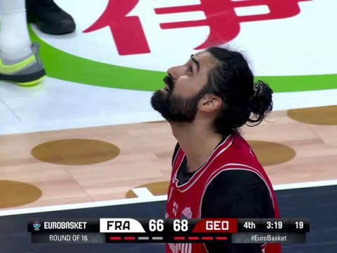 法国vs格鲁吉亚第4节中文解说回放