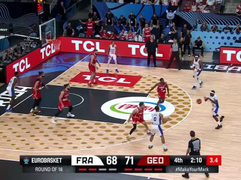 法国vs格鲁吉亚英文原声全场回放