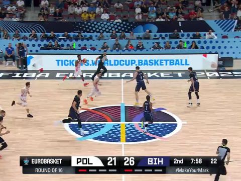 波兰vs波斯尼亚和黑塞哥维那第2节英文原声回放