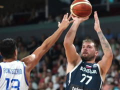 东契奇率斯洛文尼亚晋级男篮欧锦赛八强 单场狂砍42+10战胜意大利